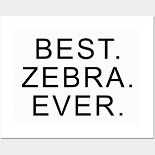 Best Zebra Ever Posters and Art